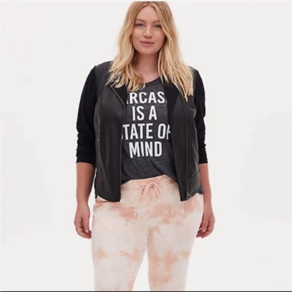 Torrid size 3 motto jacket